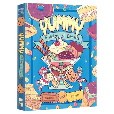 点心甜品美食英文原版漫画