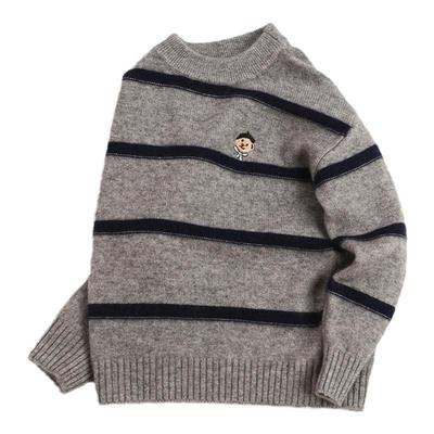 秋冬加厚中小童毛衣儿童羊绒衫