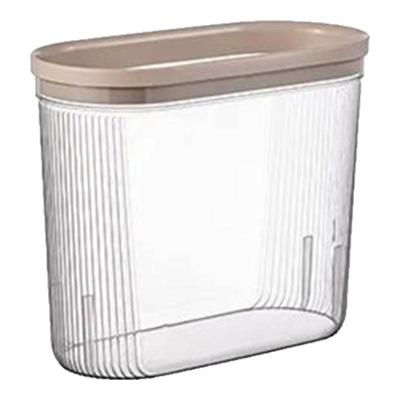 bdo压圈式椭圆形轻奢透明垃圾桶