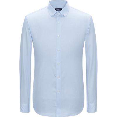 秋季新品商务休闲免烫男士衬衣