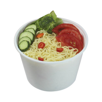 圆形带盖外卖打包盒饭店商用批发