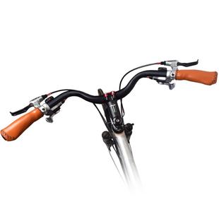 自行车山地车车把25.4把横 休闲复古黑色大弯把31.8大燕把M把配件