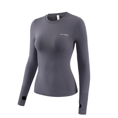 帛恩卡运动上衣秋紧身瑜伽服