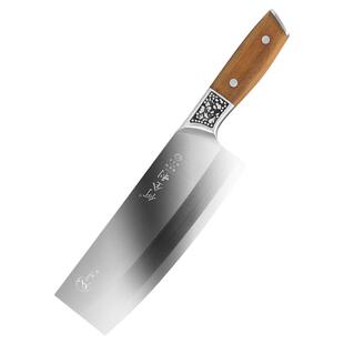 【文仔同款】何全利厨房刀切片刀切菜刀切肉刀具家用厨房菜刀家用