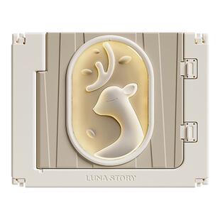 【2025年款】lunastory鹿瑞帐篷屋围栏配件侧板门板单片卡扣