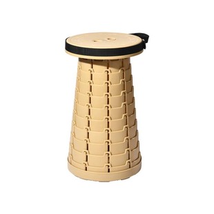 原始人折叠凳伸缩凳户外椅子便携式小板凳露营凳钓鱼凳子马扎家用