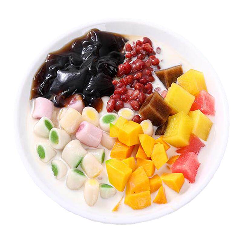 彩色夹心阿达子漳州四果汤商用多口味亚达子小汤圆摆摊店用水果捞