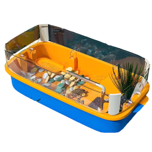 乌龟专用缸特大号生态饲养龟缸造景全套可排水家用巴西龟养龟专用
