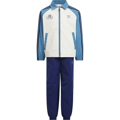 Adidas/阿迪达斯正品三叶草儿童运动梭织篮球经典休闲套装KG6615