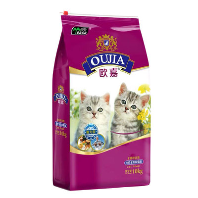 欧嘉猫粮成猫幼猫10kg20斤美毛型