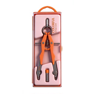 精工专业级锌合金金属圆规高精度中车锁距久用不坏思迈特C519圆规