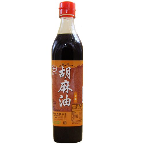 乡北港黑芝麻油三杯鸡麻油鸡用麻油630ml