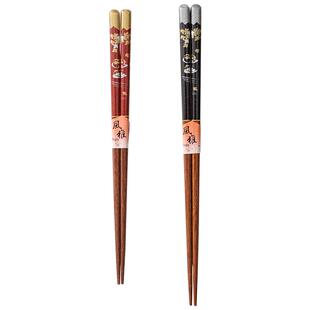 同合进口sunlife鸳鸯夫妻对筷日式手工情侣对筷结婚送礼筷子