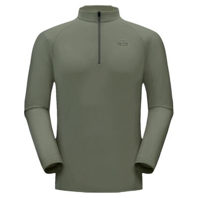 伯希和加绒保暖抗菌运动休闲上衣