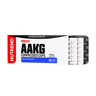 NUTREND原装进口AAKG型精氨酸健身运动补剂男女活力120粒胶囊