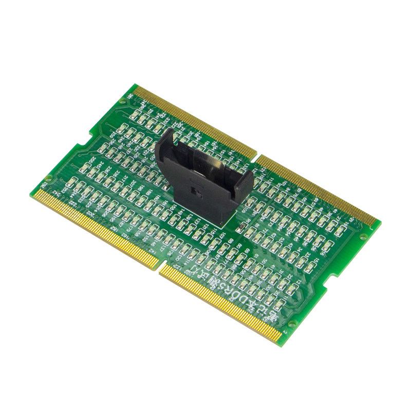 DDR5笔记本主板内存带灯测试卡
