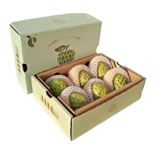 空运次日达云南凤梨释迦果西双版纳新鲜大番荔枝5斤牛奶林檎摩尼