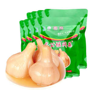 家庭实惠装张士奎涡阳高公坛闷蒜 糖醋蒜腌大蒜糖蒜 酱菜300g*8袋