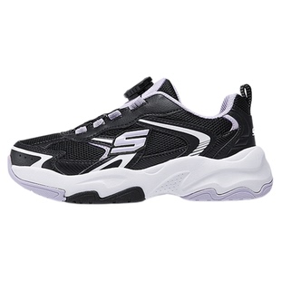Skechers斯凯奇春女童大童休闲运动鞋厚底增高老爹鞋软底舒适透气