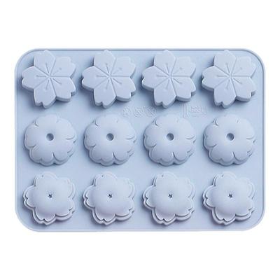 花朵形烘焙模具巧克力致焙祺硅胶