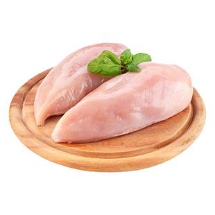 清真生鲜鸡大胸内蒙新鲜冷冻低脂鸡肉冻干单冻水煮健身儿童鸡胸肉