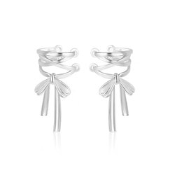 芭蕾风丝带耳骨夹小众独特高级感