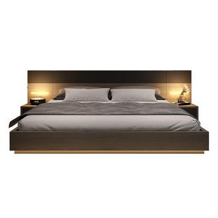 日式榻榻米床1.5米箱体床现代简约主卧室床2024年新款高箱储物床