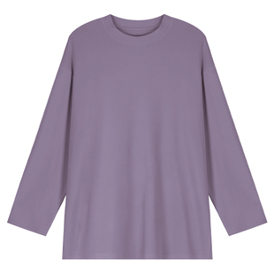 孙文秀studio暖姜系列” 超柔软纯色宽松秋冬打底T恤保暖内搭简约