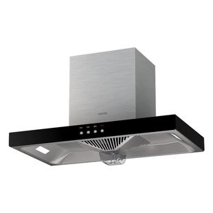 美的出品厨房欧式大吸力脱排抽油烟机家用顶吸小尺寸官方旗舰店