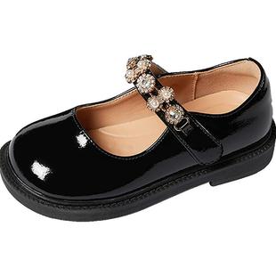 斯纳菲女童公主鞋儿童皮鞋2026春秋新款玛丽珍演出鞋小女孩配裙子