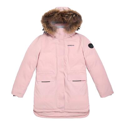 探路者羽绒服女龙年新款