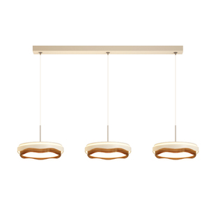 中古风2026新款餐厅吊灯简约现代风长餐桌茶室吊线灯岛台护眼灯具