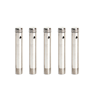 海柳牛角烟斗烟嘴通用拉杆过滤芯可拆洗循环型加长金属过滤器配件