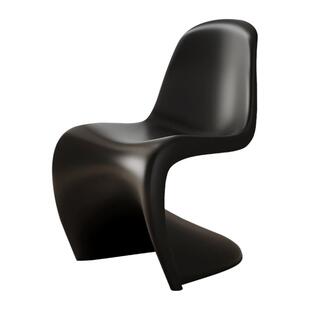 潘东椅设计师餐椅2024新款椅子意式轻奢极简塑料潘通椅创意餐桌椅