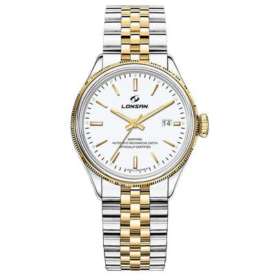 男士超薄全自动防水机械表商务