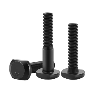 T型螺丝8.8级发黑t形螺杆高强度T型压板螺栓M6M8M10M12M14M16 M36