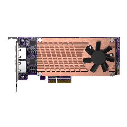 QNAP威联通NAS配件 QM2-2P2G2T 含双 M.2-NVME-SSD和 2个2.5GBASE-T端口 扩充卡部分机型适用
