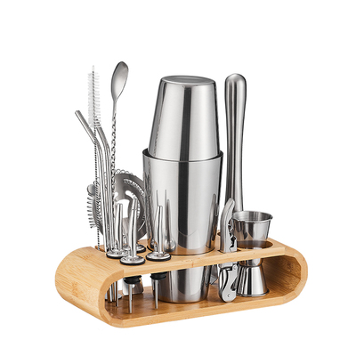 Cheer启尔调酒器套装礼盒304雪克杯壶一套家用鸡尾酒调酒工具入门