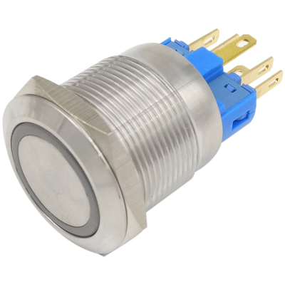 22mm金属按钮开关带LED灯