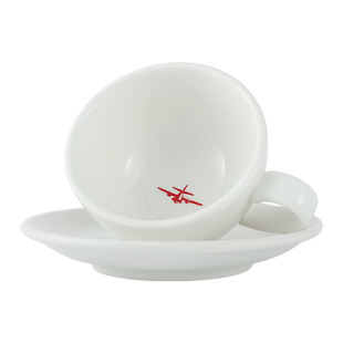 MHW-3BOMBER轰炸机咖啡杯子意式陶瓷专用拉花杯碟套装拿铁杯280ml