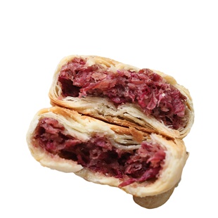 纯净素鲜花饼玫瑰饼云南直发月酥糕点礼盒装佛家寺院无蛋奶速零食