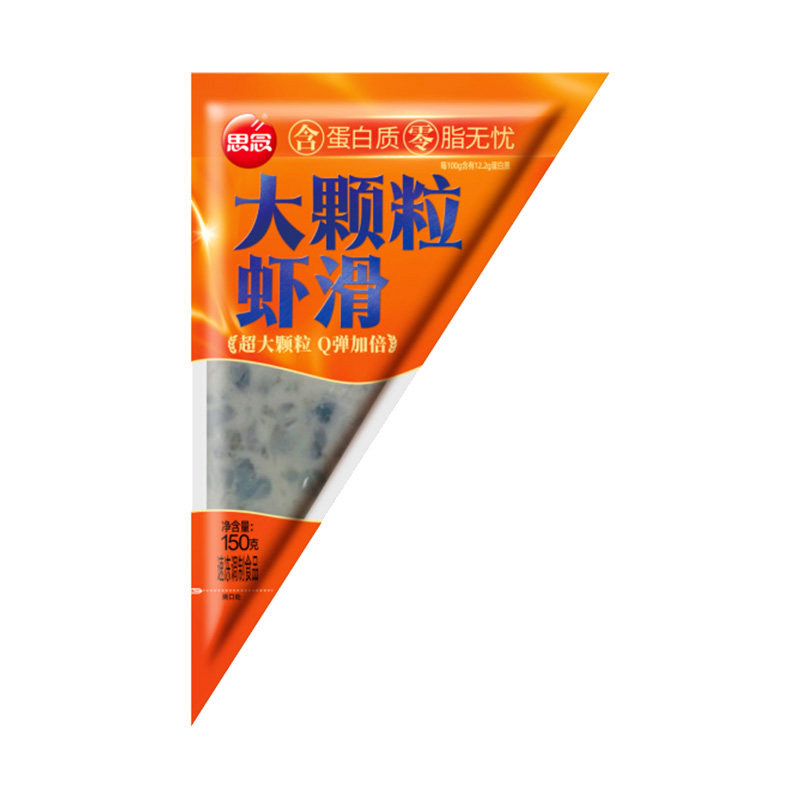 思念大颗粒虾滑纯虾肉黑虎虾滑