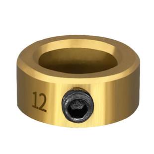 沃一可调节限位环三尖钻打孔定位环数字标识定位器轴端锁紧挡圈