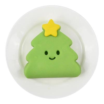 圣诞节荷叶夹馒头模具圣诞树老人