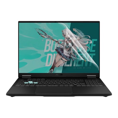 适用华硕天选6/6Pro笔记本屏幕膜天选7Pro电脑保护膜FX608L高清防刮FA607磨砂防反光16英寸抗蓝光护眼钢化膜
