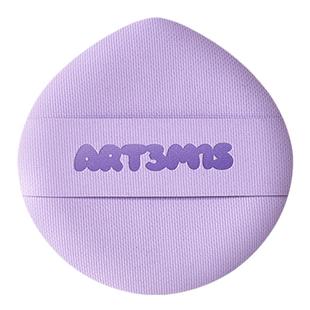 粉饼cp!凹凸迷思粉扑植绒棉花糖绒地咚定妆细节双面两用黑墩墩女