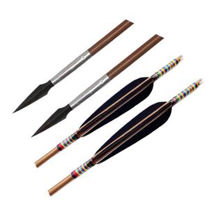 真羽木箭竹箭猎箭箭头弹射可换头玻纤箭混碳箭卷杆练习箭训练射箭