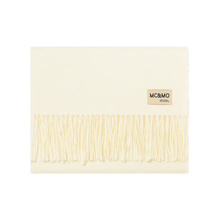 秋冬季柔软白色围脖粉色围巾保暖加厚新娘结婚伴娘礼服披肩气质女