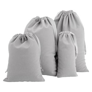 绒布收纳袋抽绳束口袋防尘包丝绒小布袋大号收口布袋子定制印logo