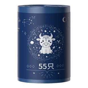 免撕手提垃圾袋加厚家用收口背心式不脏手收纳袋卫生间清洁塑料袋